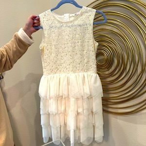 Cute Cream Formal Dress